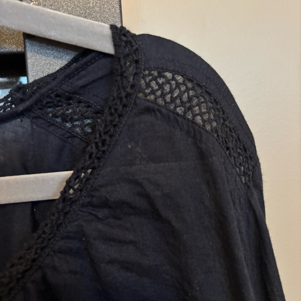Calypso St. Barth Navy Beach Cover Up - size S​ - Picture 7 of 10